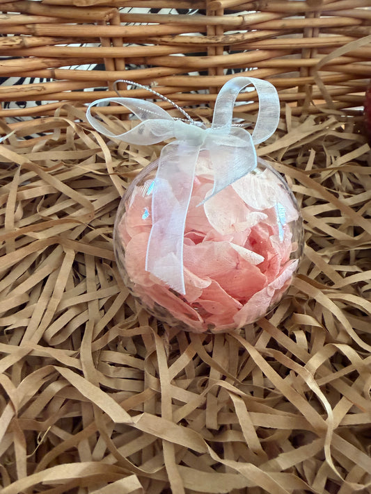 Bauble 8cm~ pink