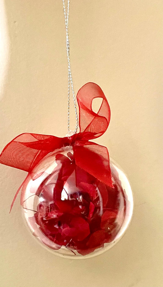 Bauble 6cm Red
