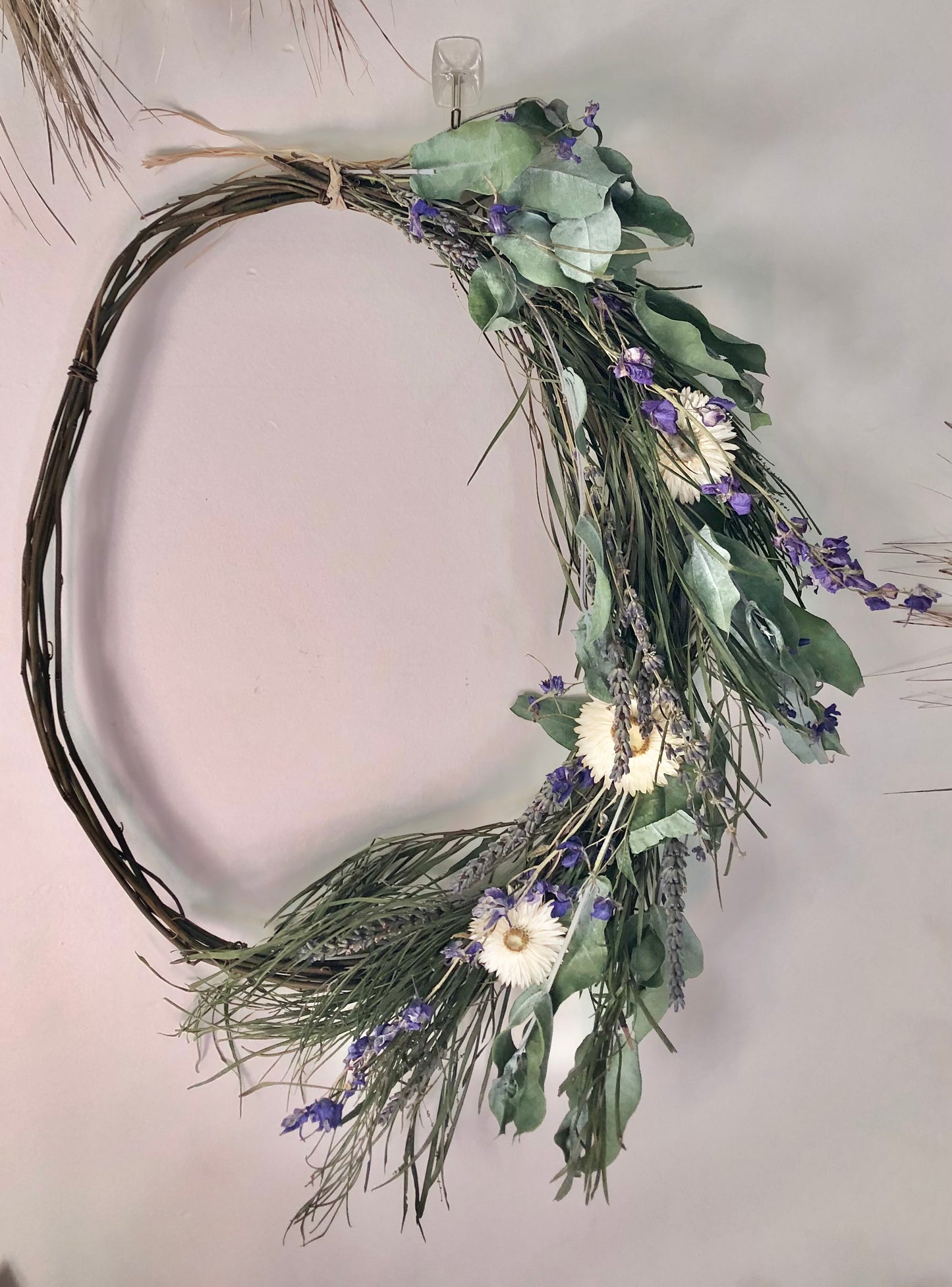 Lavender Wreath