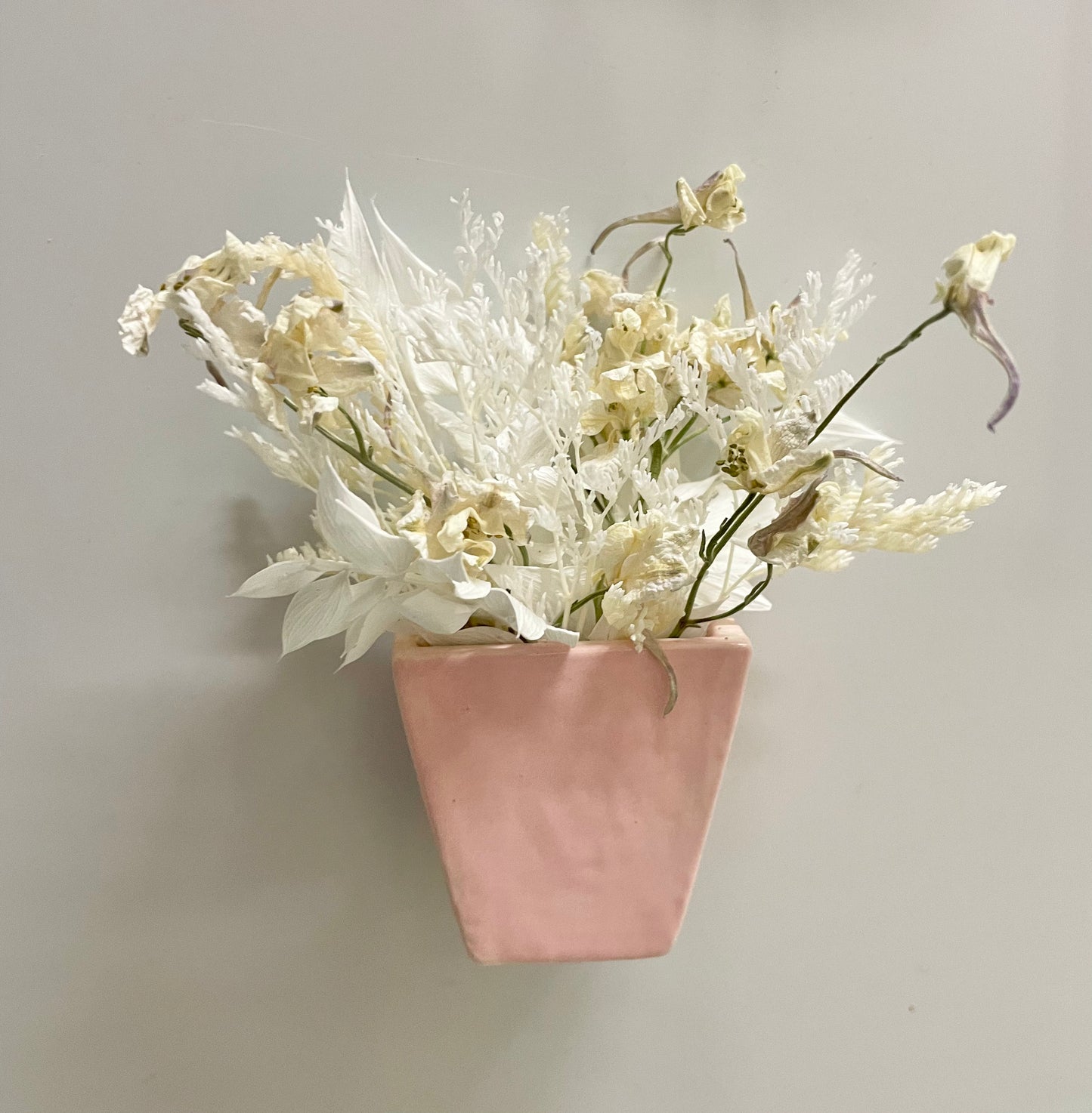 Fridge Magnet~White Larkspur