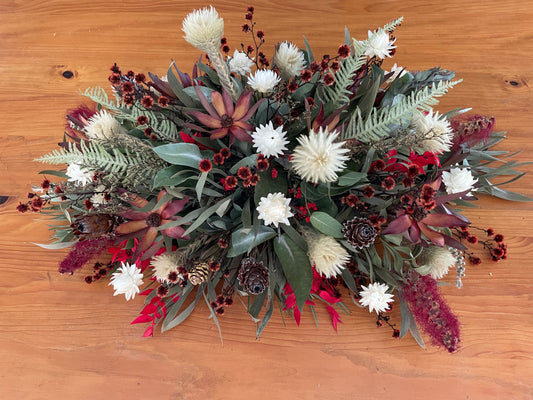 Native RedTable Centrepiece