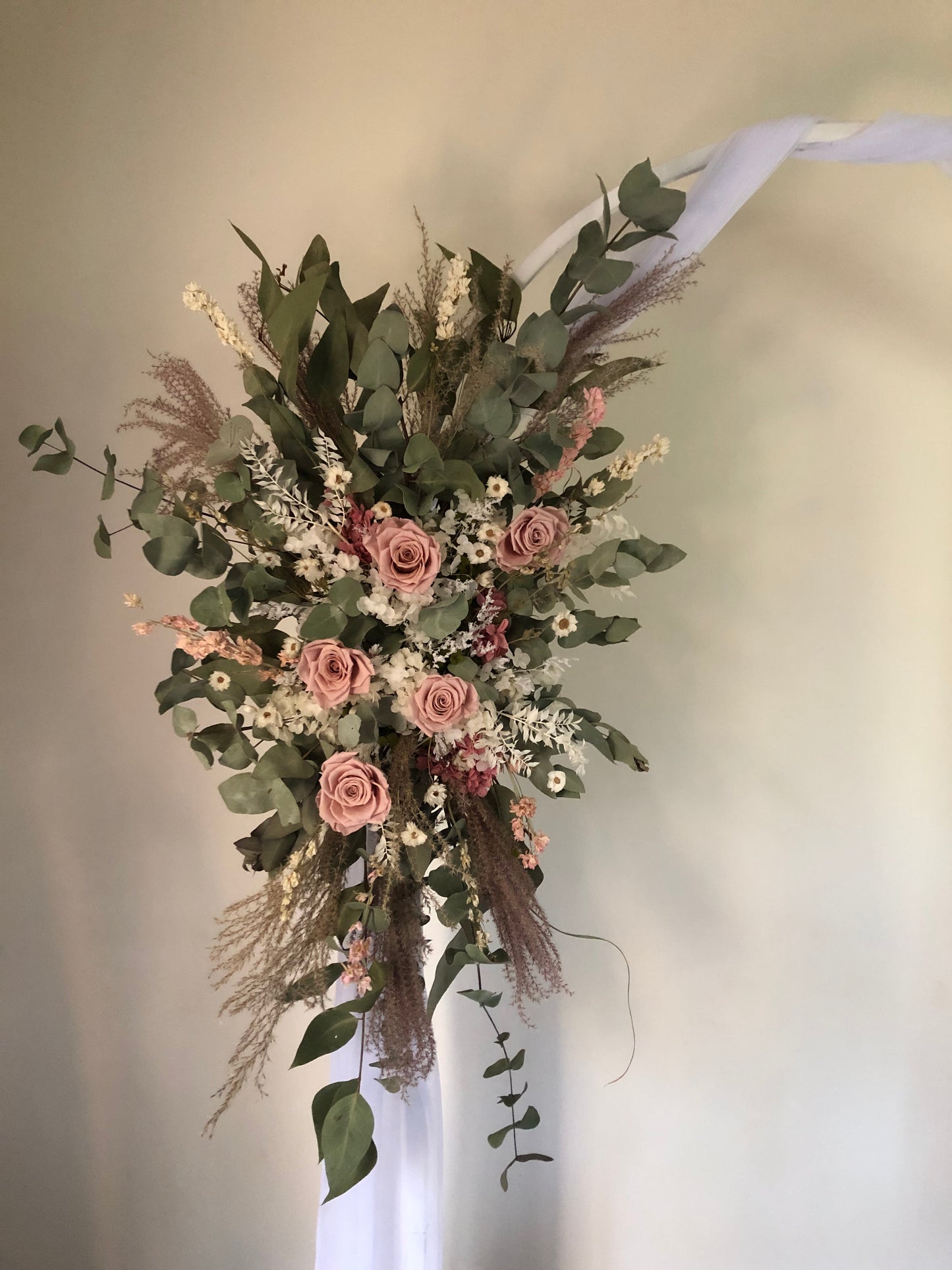 Arbour Floral Dusty Pink