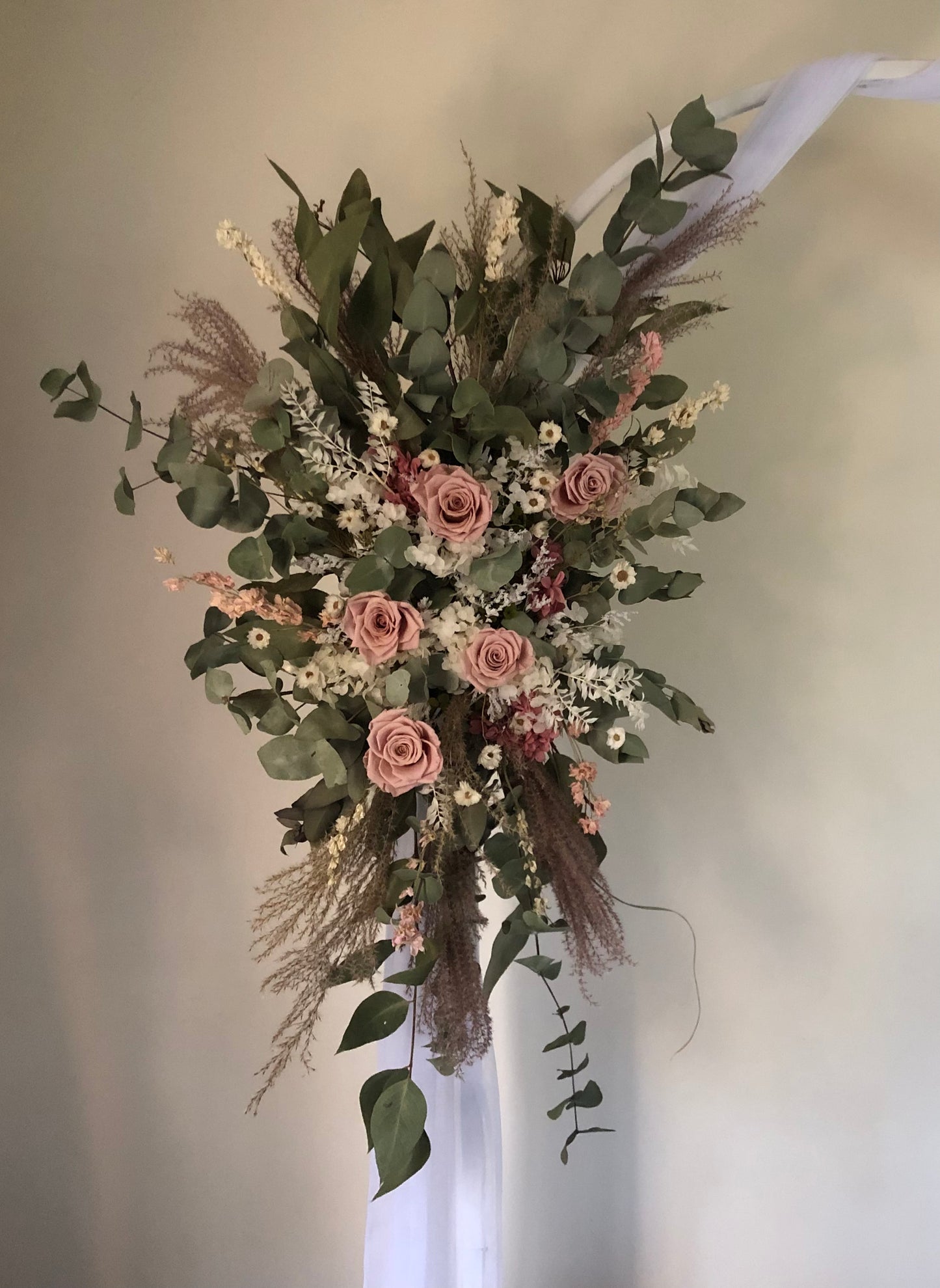 Arbour Floral Dusty Pink